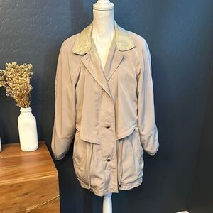 Braetan Cream Trench Coat